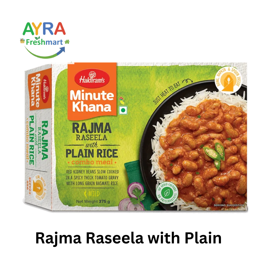 Rajma Raseela with Plain Rice